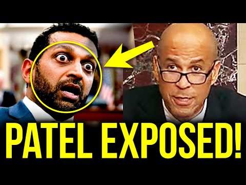 Kash Patel PANICS After Senator Cory Booker EXPOSES Him In Explosive Hearing