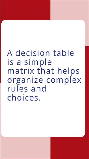 Decision Tables – Test Smarter, Not Harder!