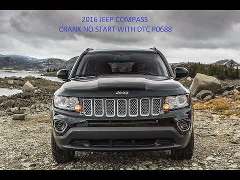 2016 JEEP COMPASS CRANK NO START DTC P0688 (ASD RELAY CIRCUT SENSE) DIAGNOSIS AND FIX