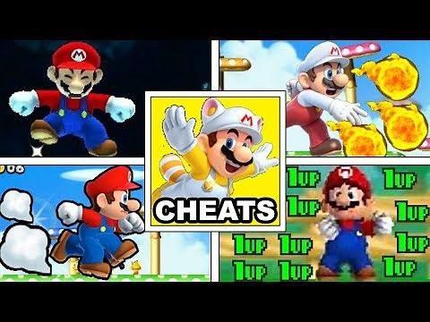 12 FUN And AWESOME CHEATS for New Super Mario Bros 2