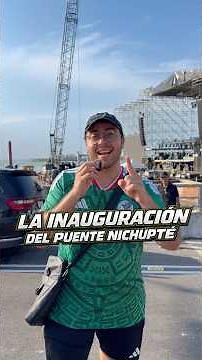 This is how the Cancun bridge was INAUGURATED