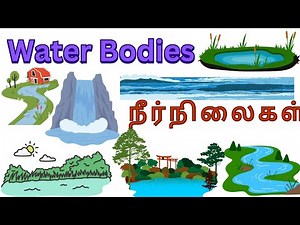Water Bodies Tamil and English #நீர்நிலைகள்# # Water source NamesTamil and English# Pappukuttytv