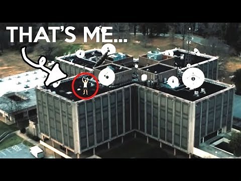 Sneaking into the real Hawkins Lab...