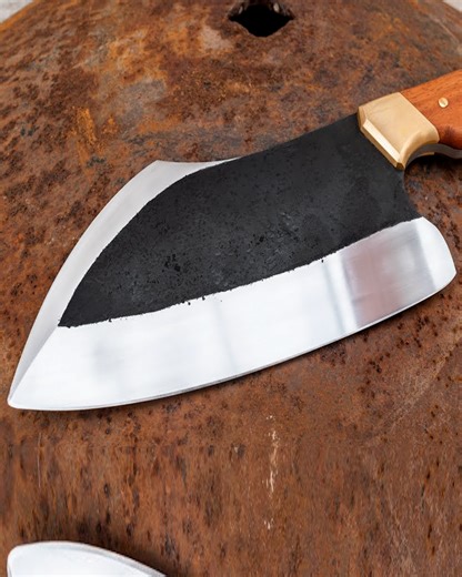 Making a Cleaver Knife from a Plow Disc | DIY & Crafts