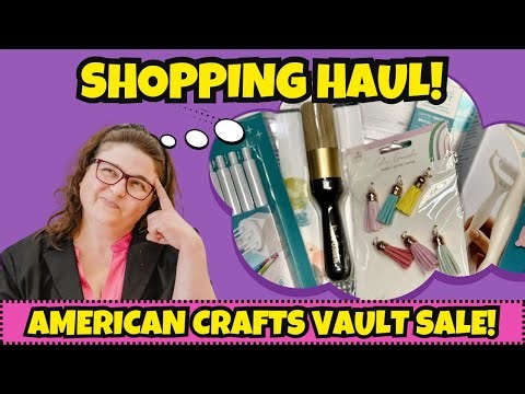 I Bought EVERYTHING! 😱 (American Crafts Haul + Instant DIYs)