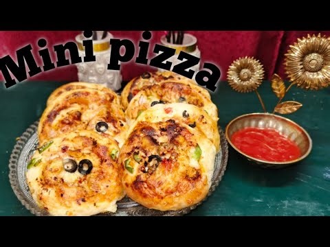 Quick and delicious mini pizza recipe by yumskitchen Step by step easy recipe mini pizza subscribe