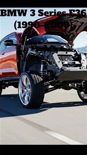 BMW 3 Series Evolution – Every Generation Ranked & Transformed! 🔥 #shorts