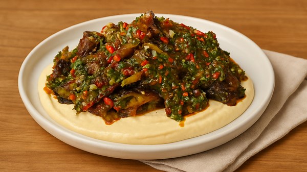 How to Make Vegan Chimichurri Smashed Potatoes | Easy Plant-Based Recipe