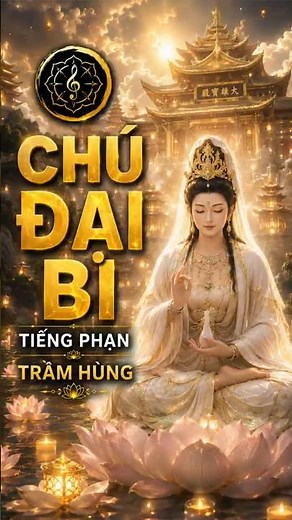 Chú Đại Bi Tiếng Phạn 🔥 Giọng Trầm Hùng | Great Compassion Mantra #shorts
