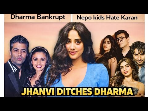 WHY JHANVI KAPOOR DITCHED KARAN JOHAR? BOLLYWOOD LOYALTY EXPOSED