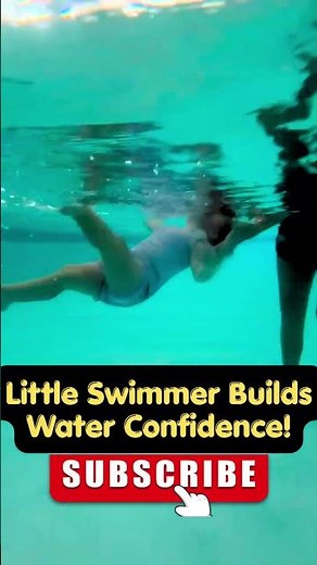 Little Swimmer Builds Water Confidence ! 🌊