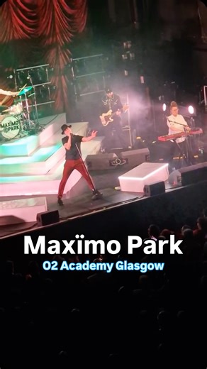 O2 Academy Glasgow | @maximoparkofficial returned to #O2AcademyGlasgow for the first time since 2014 and it was SO worth the wait. What a show 🤩🤟 #MaximoPark... | Instagram