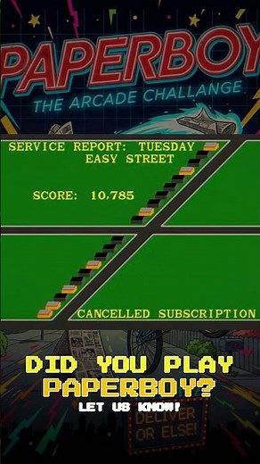 Did You Play Paperboy? 🗞️🎮