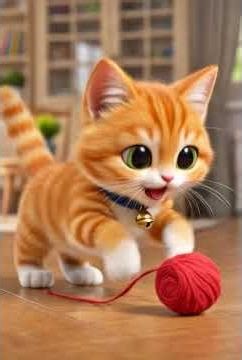 🐱 Cat Games with String 🧶 | 1 Hour Mesmerizing Video for Cats to Watch, Play & Relax | 4K UHD