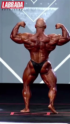 Hunter Labrada's EPIC Olympia Low Back Lat Spread Revealed! #fitness #bodybuilding