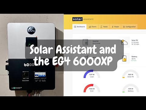 Setting Up Solar Assistant for the EG4 6000XP (or 12000XP/12kPV/18kPV)