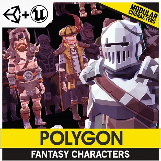POLYGON | Fantasy Hero Game Assets | Synty™ Official Store