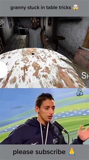 granny stuck in table tricks 🤯 #tipsandtricks #tricks #granny #shorts #game #horror