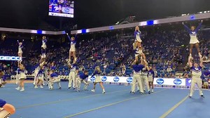1.7M views · 15K reactions | Sending the University of Kentucky Cheerleading White squad off to CHEERSPORT Nationals! #WeAreUK | Kentucky Wildcats | Facebook