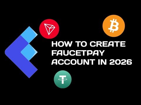 How to create faucetpay account (English)