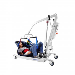 [Hot Item] Ksm-210 Foldable Electric Patient Lift Assisted Transfer Device Electric Hoist for Disabled and Elderly