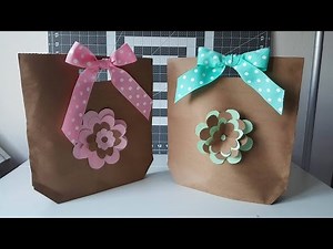COMO HACER UNA BOLSA DE REGALO