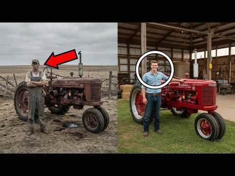 He Survived 100 Days Starting With $0 and One Old Farmall — The Outcome Shocked Everyone