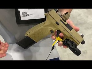 FN 510 Tactical 10mm Pistol with Combat Optic and Suppressor-Height Night Sights!