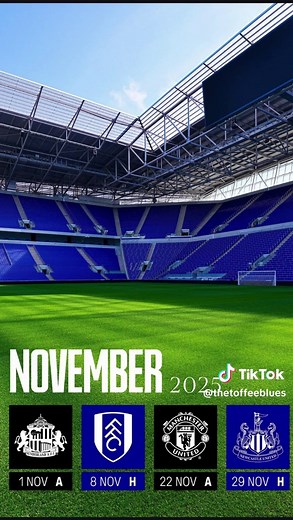 Everton 2025/2026 Premier League Fixtures Revealed