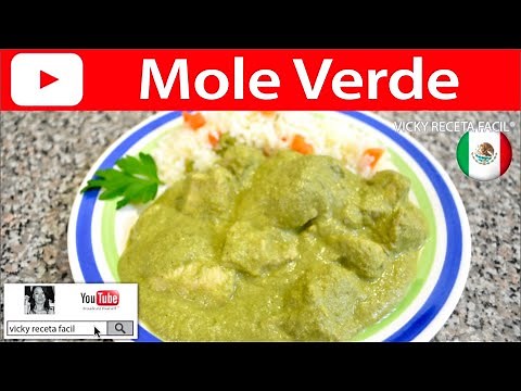 MOLE VERDE | Vicky Receta Facil
