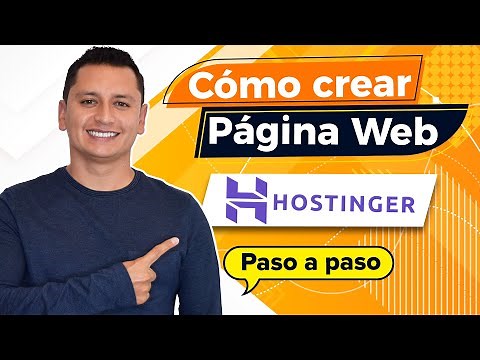 🥇 Cómo Crear una Página Web en Hostinger