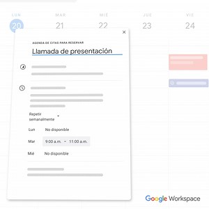 26 shares | Con Google Workspace, compartir tu agenda y programar citas nunca fue tan fácil. Un solo clic y tus clientes eligen el mejor horario. | Google Workspace | Facebook