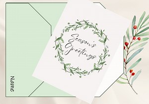 Season's Greetings Animated Card - Etsy