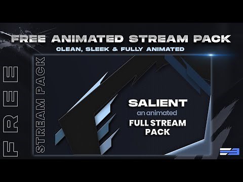 FREE! Full Clean Animated Stream Pack - Salient Ed