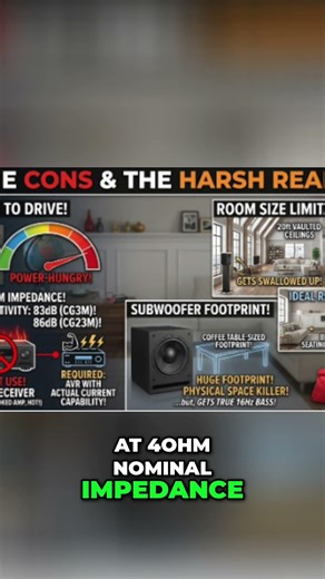 Harsh Realities: Powering These Hungry Speakers! #shorts