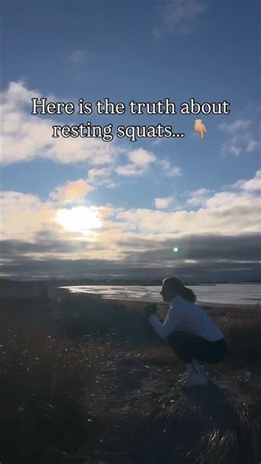 The Truth About Resting Squats… #restingsquats #movement #healthyaging #longevity #womenover40