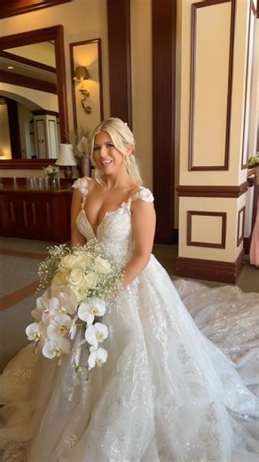 WEDDING DAYYY!!! 2.23.24 😭💗 #wedding #shorts #couple #anniversary