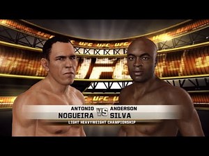 UFC Undisputed 3 Gameplay Antonio Nogueira vs Anderson Silva