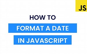 如何使用Javascript格式化日期