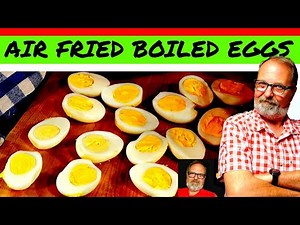 BOILED EGGS IN AIR FRYER ! EASY & PERFECT !!