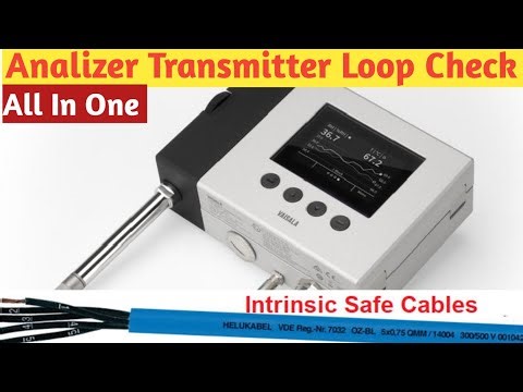 Analyzer Transmitter Loop Check Explained | IS vs Non-IS Cable Differentiate #newvideo #viralvideo