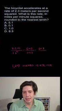 Students Miss This Dimensional Analysis Trick On The SAT #satmath #testprep