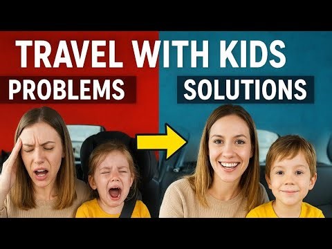 TRAVEL WITH KIDS: EASY TIPS FOR STRESS-FREE FAMILY TRIPS 🚗