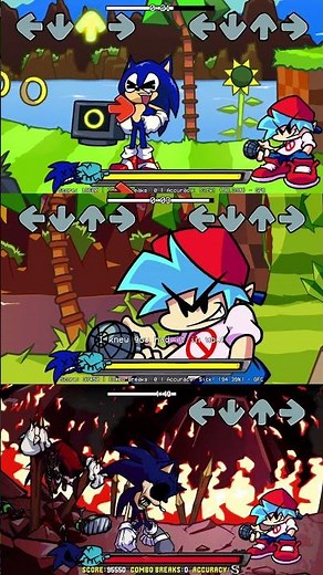 FNF: RodentRap // Sonic.exe Mod // All songs #shorts #short