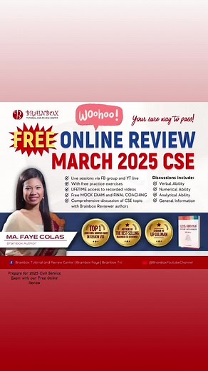 Free Online Review for 2025 Civil Service Exam