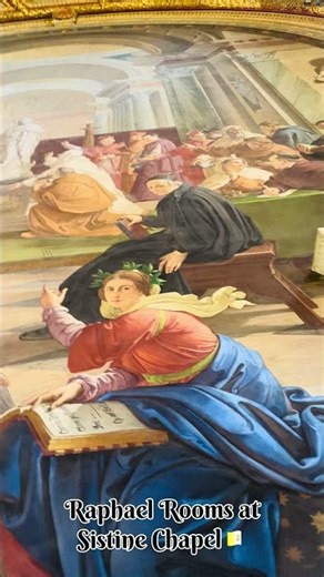 Raphael rooms at Sistine Chapel- Vatican museum🇻🇦|...#raphael #sistinechapel #vatican #museum
