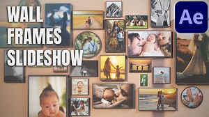 Wall of Memories Slideshow - AE Project