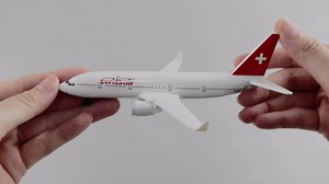 Model Airplanes Swiss Airplane Airlines Plane Aircraft Model for Display Collection