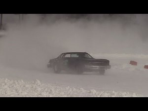 Car racers take to the ice in New Hampshire
