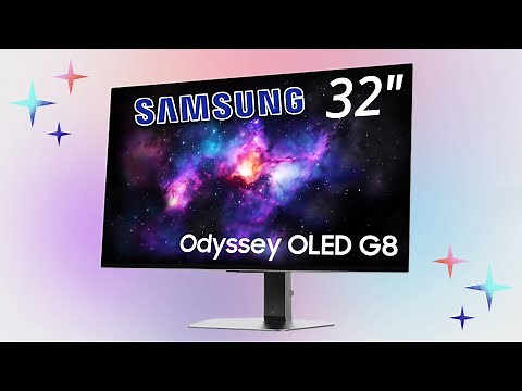New Samsung 32" 4K 240hz QD OLED Monitor G80SD V2 Panel for CES 2024